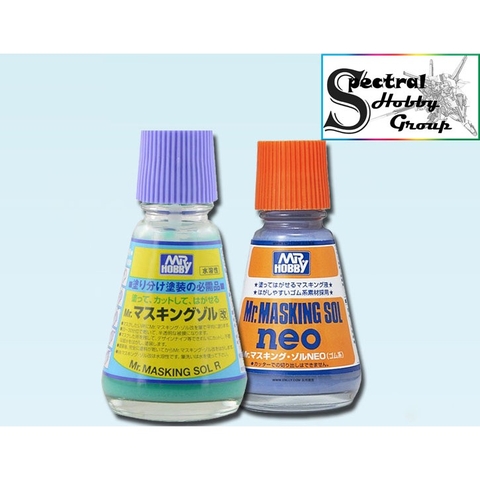 Dụng cụ mô hình masking lỏng sol neo mr.hobby water soluble cutable covering liquid brush
