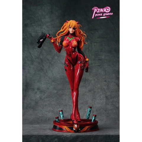 Mô hình tĩnh FIGURE EVA Asuka Langley Soryu resin statue Pink Pink Studio