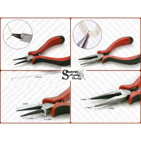 Dụng cụ kìm cho mô hình Flat Bending Round Pliers
