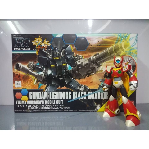 Mô hình lắp ráp HG BF 1/144 Gundam Lightning Black Warrior HGBF bandai