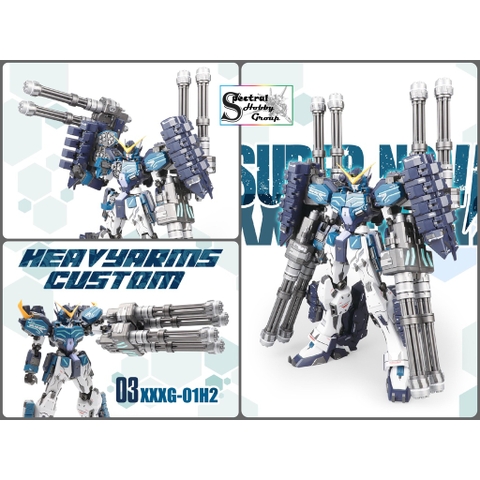 Mô hình lắp ráp MG 1/100 GUNDAM HEAVYARMS EW IGEL UNIT - Heavy arms Supernova