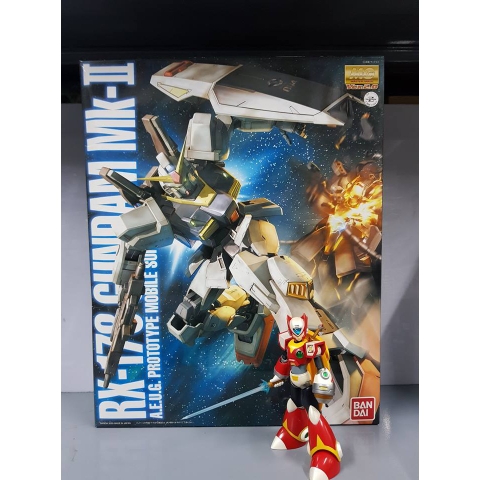 Mô hình lắp ráp MG 1/100 RX-178 Gundam Mk-II Ver.2.0 AEUG bandai