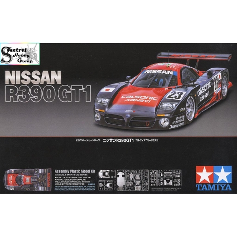 Mô hình lắp ráp Model Car Tamiya 1/24 Nissan R390 GT1