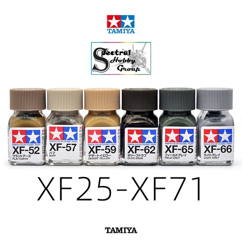 Sơn mô hình Tamiya Enamel XF25-XF85 paint Flat color màu mờ