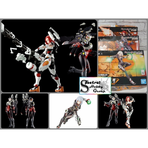 Mô hình lắp ráp Figure Rise Standard Ace Force Ikawa Sakura | Butterfly | Silver