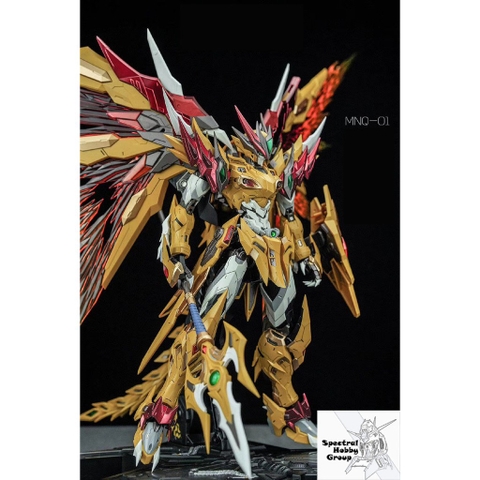 Mô hình Metal Build MN-Q01 MNQ01 Baiqi Huanglong / Red Dragon MB Motor Nuclear