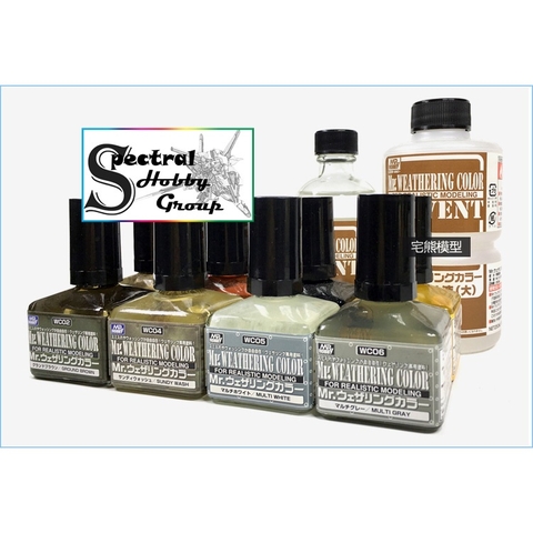 Sơn mô hình mr.hobby Dung dịch Mr Weathering Color | Panel Line - tool hobby