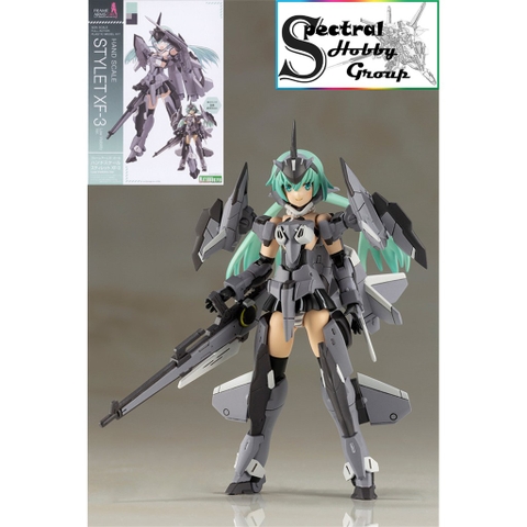 Mô hình lắp ráp Frame Arms Girl Hand Scale Stylet XF-3 Low Visibility Kotobukiya FAG PA