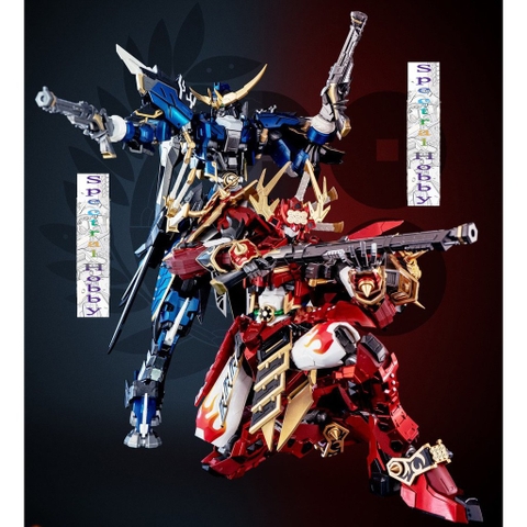 Mô hình Gunpla MB Metal figure 1/100 Vidar Date Masamune Sanada Yukimura Bael DH 01 02 DH01 DH02 Devil Hunter