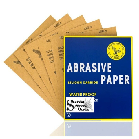 Tập 50 100 tờ Giấy nhám đánh bóng nhám nước #600 - #2000 thương hiệu con đại bàng Eagle