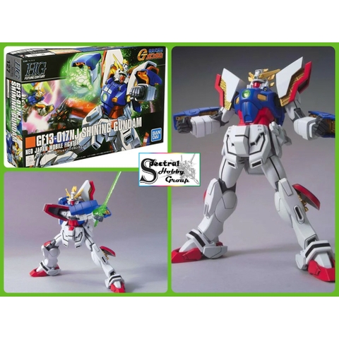 Mô hình lắp ráp HG 1/144 SHINING GUNDAM GF13-017NJ HGFC BANDAI