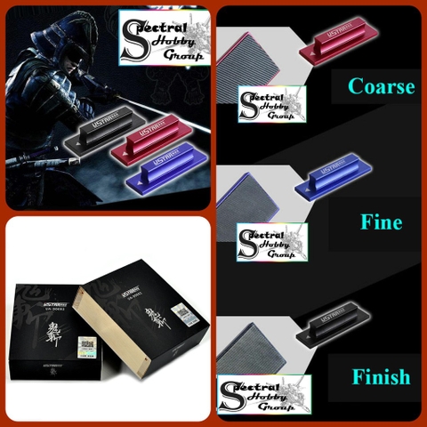 Dụng cụ USTAR nhám dũa mịn mô hình polishing file block coarse Extremely fine - Tool hobby
