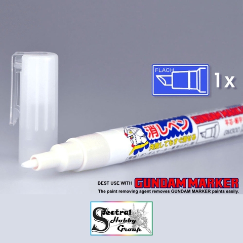 Bút sơn Mr.Hobby gundam marker GM300 tẩy xóa sơn remover panel line paint color