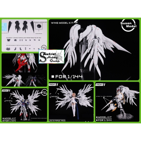 Phụ kiện lắp ráp Susan Wing Suite cho RG BF BD gundam Frame arms girl (Wing Tallgeese HGBF HGBD FAG....)