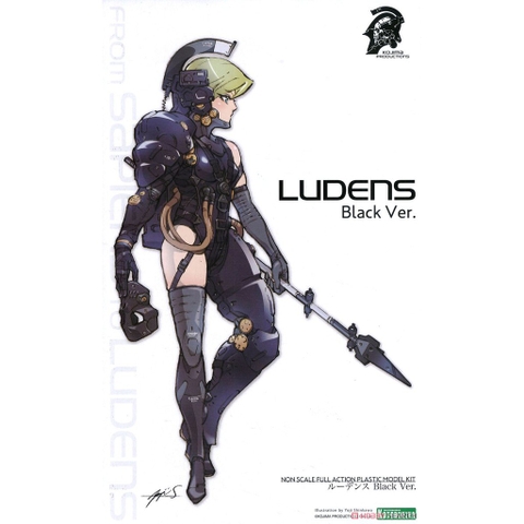 Mô hình nhựa lắp ráp Figure Ludens Black Ver KP550 Kojima Kotobukiya pa