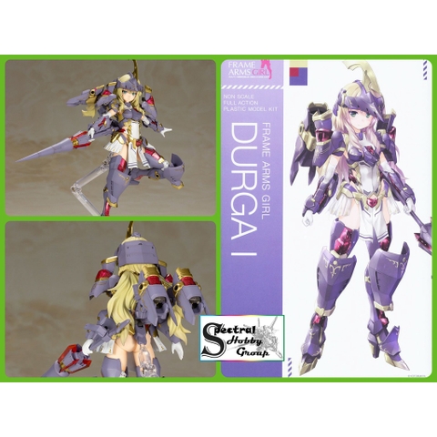 Mô hình lắp ráp Frame Arms Girl Durga I FAG FG084 Kotobukiya Pretty Armor PA
