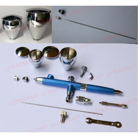 PHụ kiện kim sơn needle đầu béc nozzle bút sơn airbrush KP45 ustar LC LUTRACRAFT các loại