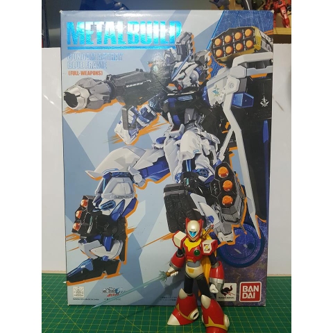 Mô hình MB Metal Build Gundam Astray Blue Frame Full Weapon - BANDAI