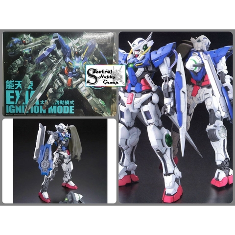 Mô hình lắp ráp MG 1/100 GN001 Exia Ignition + Repair Mode gundam daban