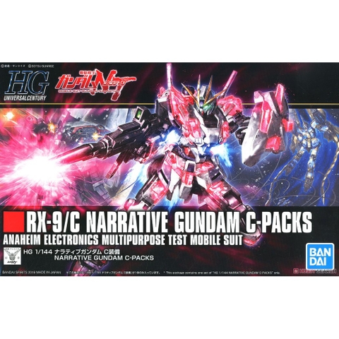 Mô hình lắp ráp HG UC 1/144 Narrative Gundam C-Packs