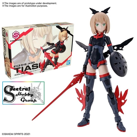 Mô hình lắp ráp 30MS SIS-AOO TIASHA COLOR B - 30 MINUTE SISTERS  BANDAI