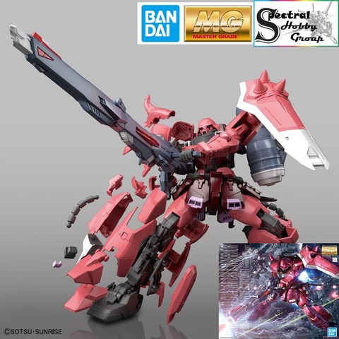 Mô hình lắp ráp MG 1/100 Gunner Zaku Warrior Lunamaria Hawke Custom gundam bandai