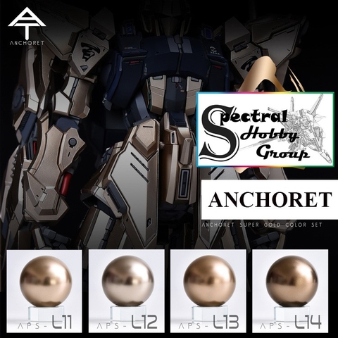 Sơn mô hình AnchoreT Limited Hyaku-Shiki Exclusive Super Gold L11 - L14 Color