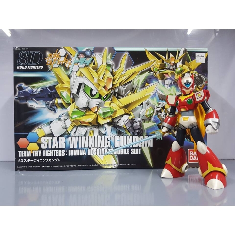 Mô hình lắp ráp SD Star Winning Gundam SDBF HGBF - Bandai