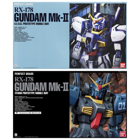 Mô hình lắp ráp PG 1/60 Gundam RX-178 Gundam Mk-II AEUG TITANS- MK2 MK II BANDAI