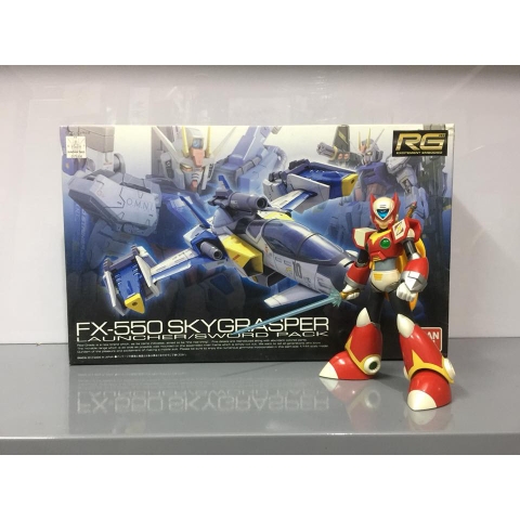 Mô hình lắp ráp RG 1/144 FX550 SkyGrasper sky grasper Launcher/Sword Pack BANDAI