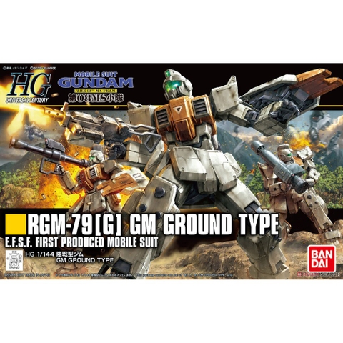 Mô hình lắp ráp HG 1/144 RGM-79G GM Ground Type gundam HGUC Bandai