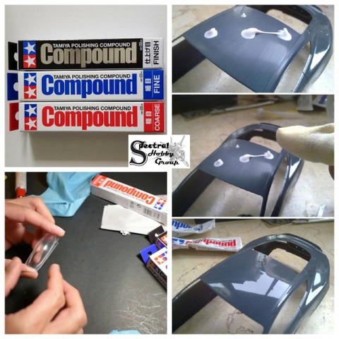 Dụng cụ sữa chữa vết xước đánh bóng mô hình Tamiya Polishing Compound