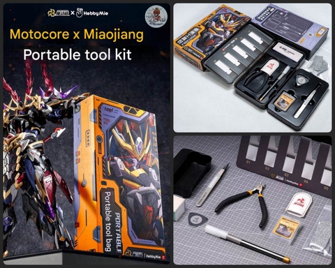 Bộ dụng cụ mô hình Hobby Mio x MOTOR NUCLEAR Premium Tool Kit (kìm, dao, nhíp, ...)