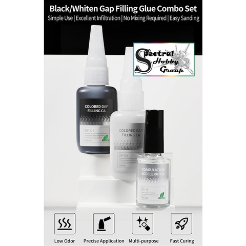 Dụng cụ Dspiae PUTTY BP-S trám sửa mô hình Black / White Liquid Seamless Soil filling Accelerator