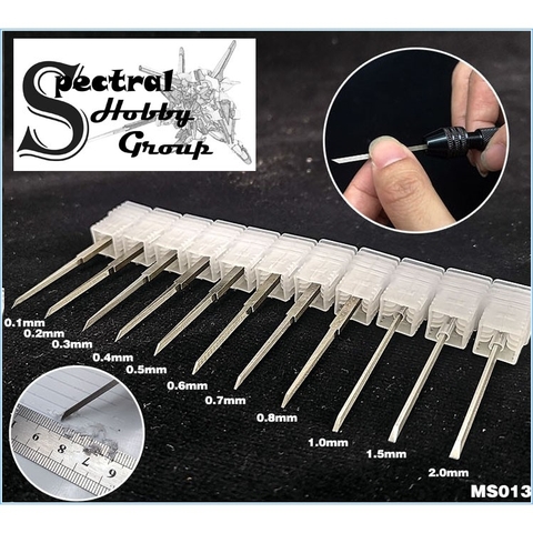 Dụng cụ mô hình lưỡi Chisel MS013 kẻ tạo line chi tiết tool hobby