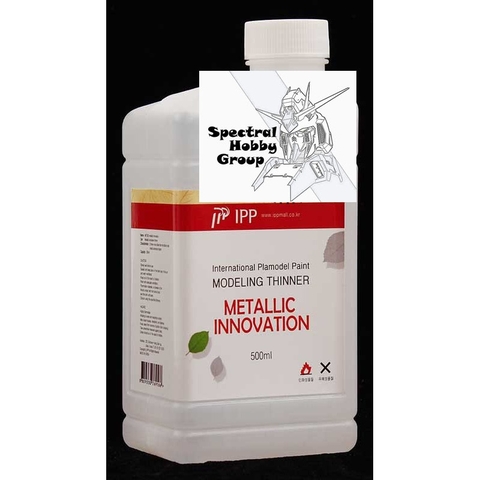 Dung môi pha sơn lacquer IPP MIT500 Modeling Thinner Metallic Innovation - Hàn Quốc International Plamodel Paint