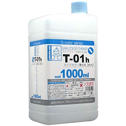 Dung môi GAIA 1000ml pha các loại sơn lacquer T01h T-01h T 01h thinner