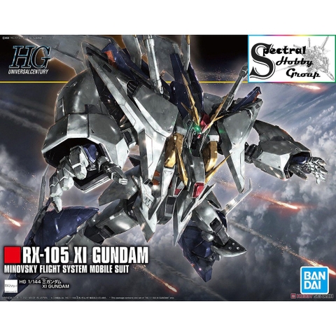 Mô hình lắp ráp HG 1/144 RX105 Xi Gundam HGUC BANDAI