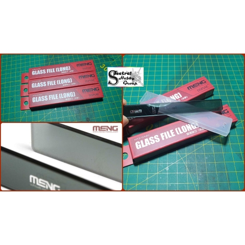 Dụng cụ mô hình dũa nhám siêu mịn 10000-12000 MST048 Glass Washing File sanding MENG & DSPIAE hobby tool