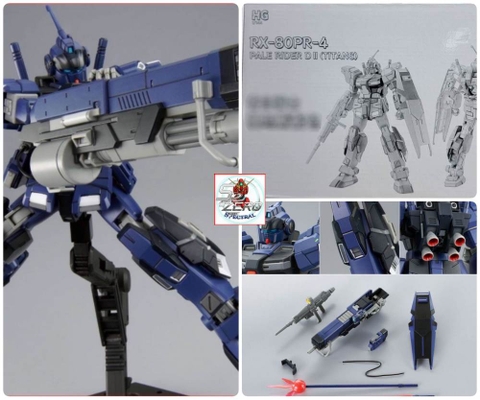 Mô hình lắp ráp HG 1/144 Pale Rider D2 Titans RX-80PR-4 Galaxy Seiko Model
