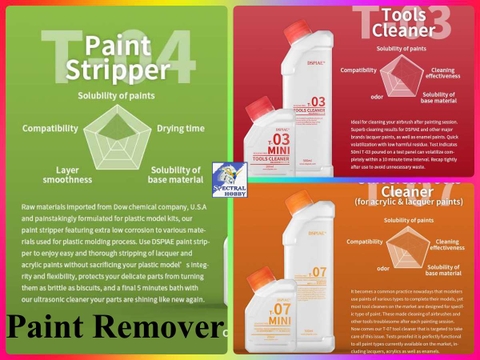 Dung dịch DSPIAE tẩy rửa / tẩy sơn T03 T04 T07 Tool Cleaner Pen wash Remover paint