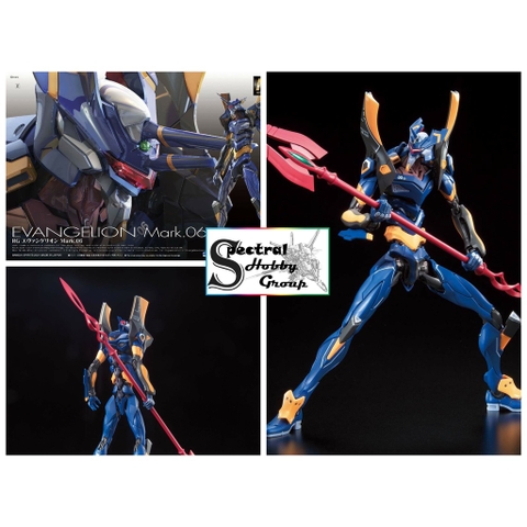 Mô hình lắp ráp EVA RG Neon Genesis Evangelion Mark.06 EVA06 - bandai