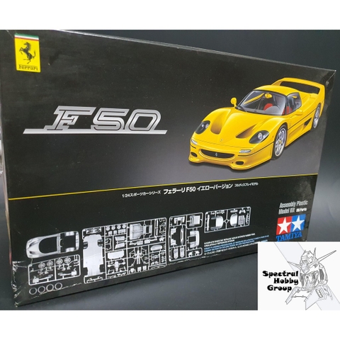 Mô hình lắp ráp Tamiya 1/24 Ferrari F50 Yellow Version MODEL CAR