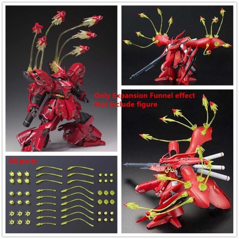 Phụ kiện Funnel Effect cho Sazabi - Nightingale MG 1/100 RG HG 1/144 (sp không kèm gundam)