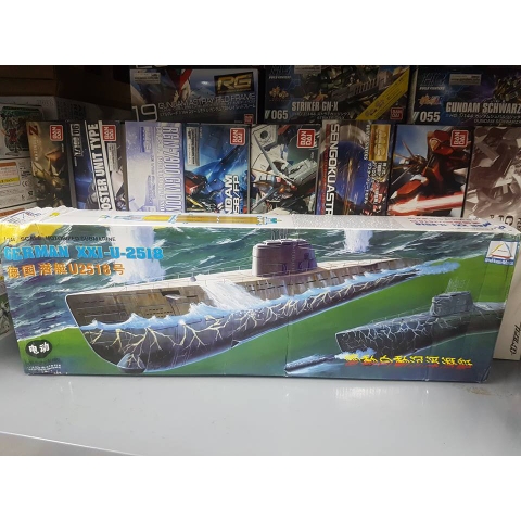 Mô hình lắp ghép tàu ngầm German XXI-U-2518 - mrhobbymodel