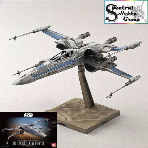 Mô hình lắp ráp 1/72 Star Wars Resistance X-Wing Fighter The Force Awakens BANDAI