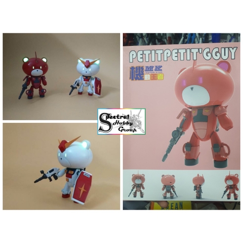 Mô hình lắp ráp SD HG zaku RX78 petit Beargguy ms06 có led