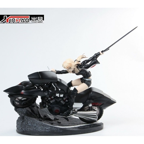 Mô hình nhựa Figure 1/8 Fate Grand Order Saber Alter Cuirassier Noir moto - FGO Xinhao model