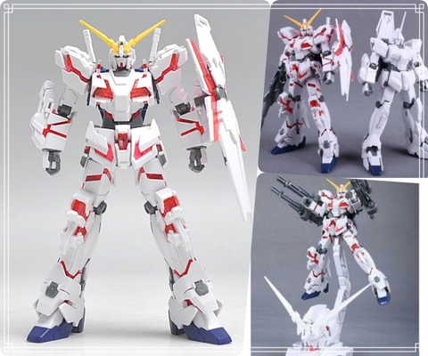 Mô hình lắp ráp HG 1/144 Unicorn Normal - Destroy mode - gundam daban