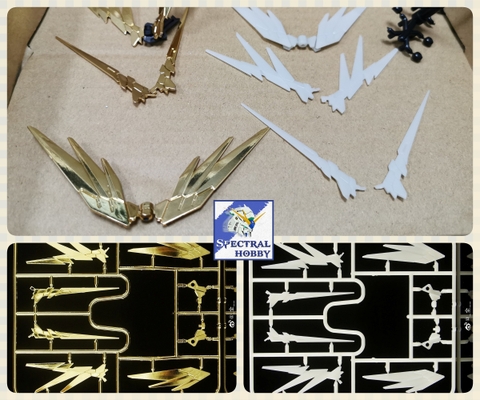 Phụ kiện mô hình PG 1/60 Sừng Anten Gundam Unicorn Banshee Phenex